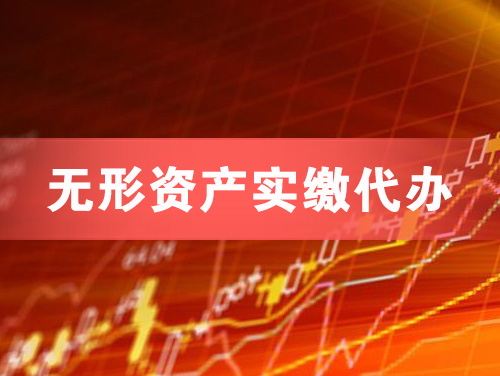 延安无形资产实缴资本代办